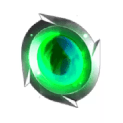 HeroSpin icône de marque spirale verte