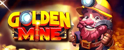 HeroSpin Golden Mine slot avec mine d’or et chariot